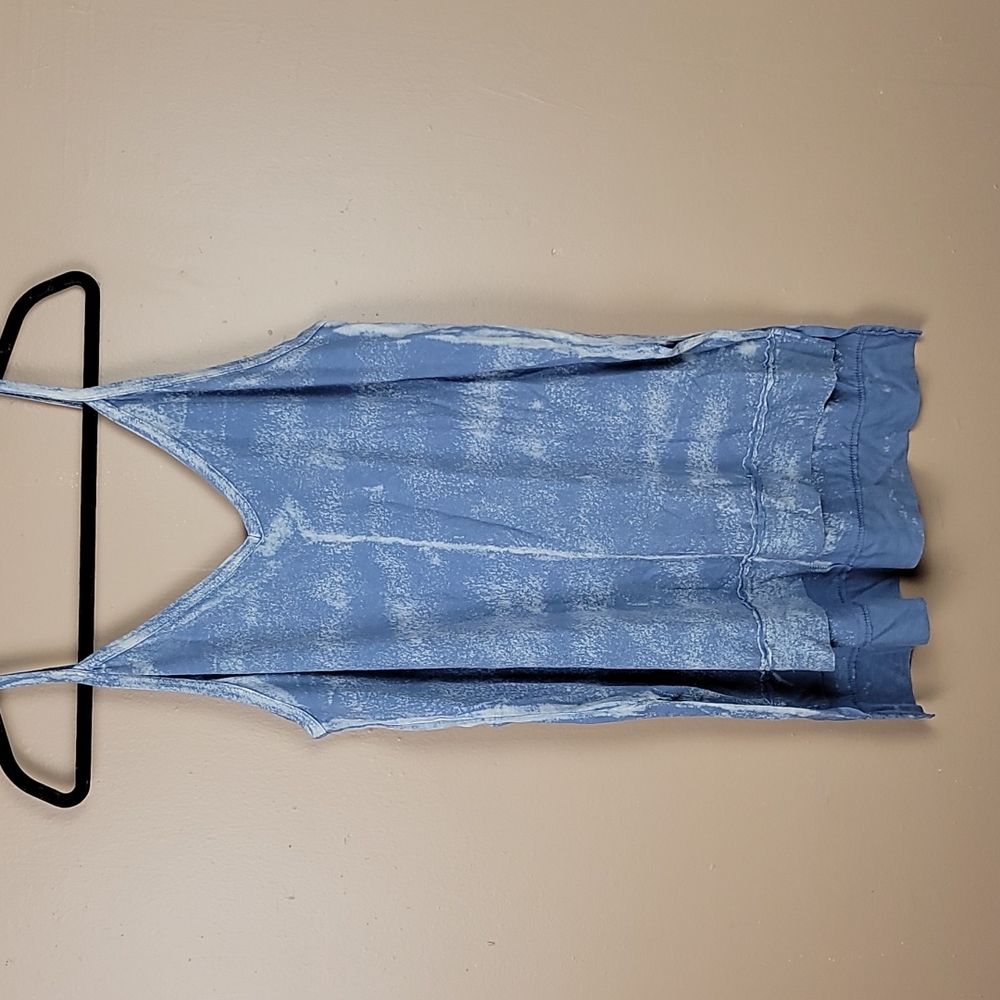 Free people movement oversized bleached tank
